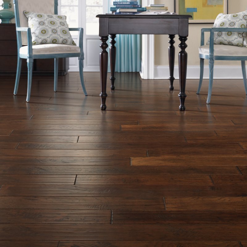 Hardwood floor installation from Kimi's Carpets Plus | Fuquay-Varina, NC